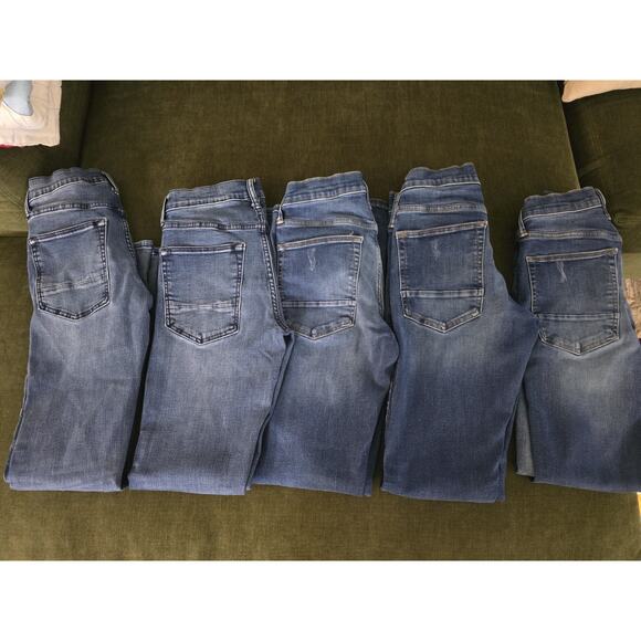 Arizona Jeans 28x32 Slim Mens Denim Pants Bundle Of 5 - Picture 3 of 6